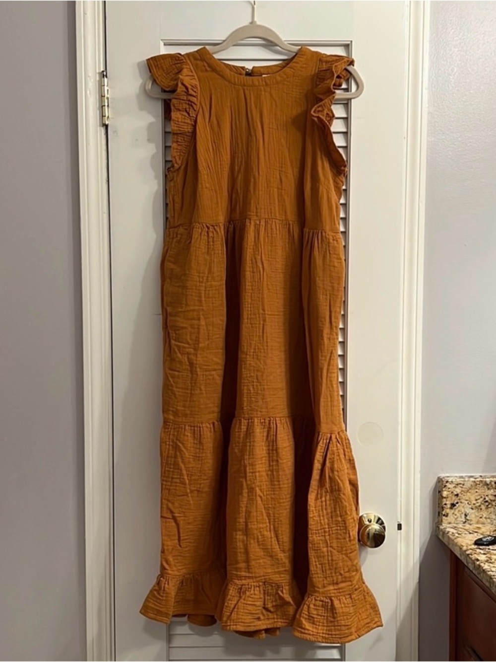 Universal Thread Sleeveless Ruffle Tiered Maxi Dress
